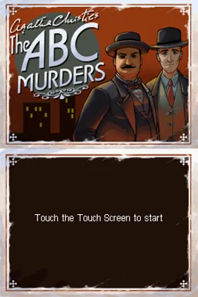 Agatha Christie - The ABC Murders (USA) (En,Fr,Es) screen shot title